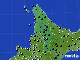 2016年12月01日の道北のアメダス(気温)