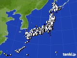 アメダス実況(風向・風速)(2016年12月01日)