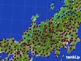 2016年12月02日の北陸地方のアメダス(日照時間)