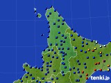 2016年12月02日の道北のアメダス(日照時間)