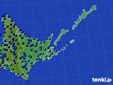道東のアメダス実況(気温)(2016年12月02日)
