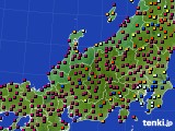 北陸地方のアメダス実況(日照時間)(2016年12月03日)