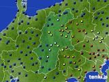 長野県のアメダス実況(日照時間)(2016年12月04日)