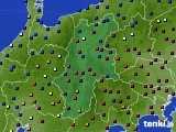 長野県のアメダス実況(日照時間)(2016年12月06日)