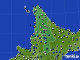 道北のアメダス実況(風向・風速)(2016年12月06日)