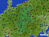 長野県のアメダス実況(日照時間)(2016年12月07日)