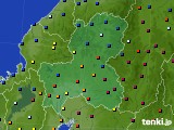 岐阜県のアメダス実況(日照時間)(2016年12月10日)