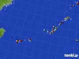 沖縄地方のアメダス実況(日照時間)(2016年12月11日)