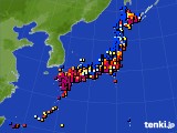 アメダス実況(日照時間)(2016年12月11日)