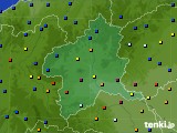 群馬県のアメダス実況(日照時間)(2016年12月14日)