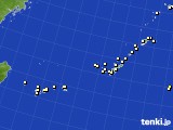 2016年12月15日の沖縄地方のアメダス(気温)