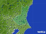 2016年12月15日の茨城県のアメダス(気温)