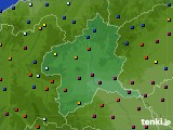 2016年12月16日の群馬県のアメダス(日照時間)