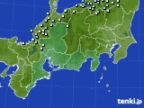 東海地方のアメダス実況(降水量)(2016年12月17日)