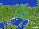 2016年12月17日の兵庫県のアメダス(日照時間)