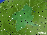 群馬県のアメダス実況(風向・風速)(2016年12月17日)