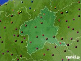 群馬県のアメダス実況(日照時間)(2016年12月18日)