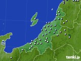 2016年12月20日の新潟県のアメダス(降水量)