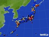 アメダス実況(日照時間)(2016年12月20日)