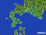 道南のアメダス実況(日照時間)(2016年12月21日)