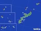 2016年12月21日の沖縄県のアメダス(日照時間)