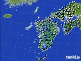九州地方のアメダス実況(降水量)(2016年12月22日)