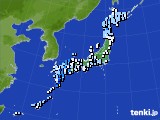 アメダス実況(降水量)(2016年12月22日)