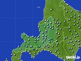 道央のアメダス実況(降水量)(2016年12月22日)