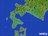 道南のアメダス実況(積雪深)(2016年12月23日)