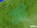 群馬県のアメダス実況(積雪深)(2016年12月24日)