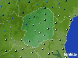 アメダス実況(気温)(2016年12月24日)