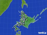 北海道地方のアメダス実況(降水量)(2016年12月26日)