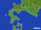 道南のアメダス実況(風向・風速)(2016年12月27日)