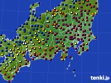 関東・甲信地方のアメダス実況(日照時間)(2016年12月29日)