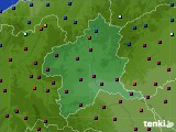 2016年12月31日の群馬県のアメダス(日照時間)