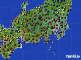 関東・甲信地方のアメダス実況(日照時間)(2017年01月01日)