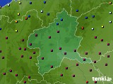 2017年01月01日の群馬県のアメダス(日照時間)