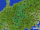 長野県のアメダス実況(日照時間)(2017年01月01日)