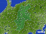 2017年01月01日の長野県のアメダス(風向・風速)