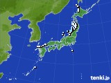 アメダス実況(降水量)(2017年01月02日)