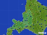 道央のアメダス実況(積雪深)(2017年01月02日)