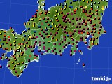 東海地方のアメダス実況(日照時間)(2017年01月02日)