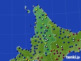 道北のアメダス実況(日照時間)(2017年01月03日)