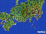 東海地方のアメダス実況(日照時間)(2017年01月04日)