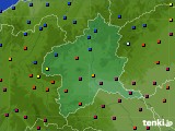 2017年01月05日の群馬県のアメダス(日照時間)