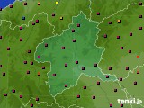 2017年01月07日の群馬県のアメダス(日照時間)