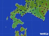 道南のアメダス実況(日照時間)(2017年01月07日)