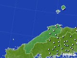 2017年01月08日の島根県のアメダス(降水量)