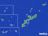 沖縄県のアメダス実況(日照時間)(2017年01月08日)