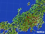 北陸地方のアメダス実況(日照時間)(2017年01月09日)